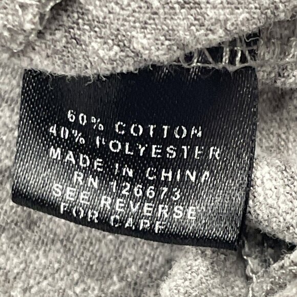 NFL Atlanta Falcons T-Shirt Men’s M Gray Short Sleeve Crew Neck Cotton Blend - Picture 5 of 9